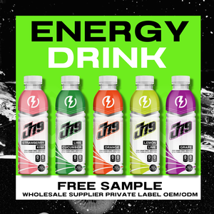 500ml J79 bebida energética de limón al por mayor/etiqueta privada sin azúcar OEM/ODM muestra gratis - Product Image 4