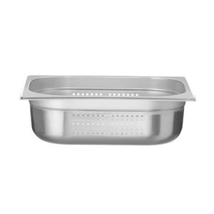 Conteneur perforé HENDI GN 1/2 de 65L, bac de cuisine de 100 mm de hauteur pour le rangement et l'organisation - Product Image 1