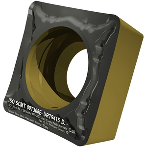 Plaquettes de tournage indexables ISO SCMT 09T308E-URT9415 D. 4.4mm MT-CVD revêtues, lot de 10 pour outils de tournage de précision - Product Image 2