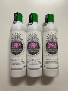 Gel de Aloe Vera puro 250 procesado en frío de alta calidad española 99% ml para el cuidado de la piel 12 unidades por caja - Product Image 4