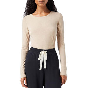 Camiseta femenina de mejor diseño, camiseta al por mayor para mujer, camiseta informal 100% de algodón en blanco para mujer - Product Image 1