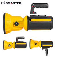 Lámpara Portátil Multifuncional IP65 con Soporte Oculto y Mango Extraíble, Linterna de Búsqueda para Exteriores con Carga Tipo-C, Alta Luminosidad, al Mejor Precio