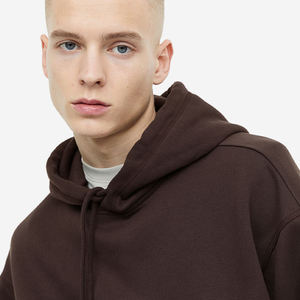 Sudadera con Capucha de Diseño Nuevo, Personalizada, Gruesa, de 500 g/m², con Hombros Caídos, Fabricantes de Sudaderas Lisas, 100% Algodón, Corte Holgado y Cuadrado para Hombre - Product Image 2