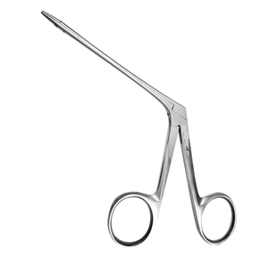 Pince à action crocodile plus complète de meilleure qualité droite noire 80mm Micro pince à oreille/Micro pince crocodile dentelée-droite - Product Image 3