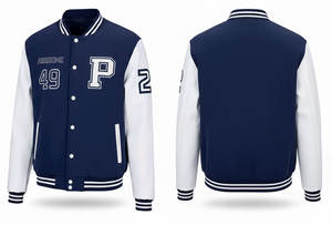 Haute qualité hiver col montant imperméable coupe-vent université veste hommes basket-ball personnalisé Streetwear vêtements bouton manteau - Product Image 6