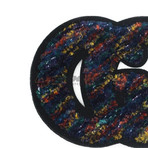 ผ้ากำมะหยี่ปักลายสำหรับเสื้อผ้าแผ่นปักสีสันสดใสแผ่นติดโลโก้ตามสั่ง - Product Image 2