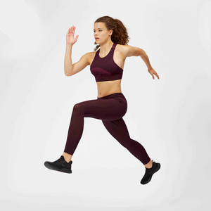 2024 mallas XL elegantes y cómodas de cintura alta personalizadas para mujer, poliéster ligero, el mejor diseño, Impresión de logotipo personalizado OEM - Product Image 2