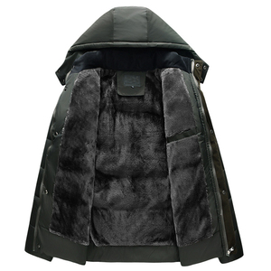 Nouvelle Arrivée 2025 – Veste d'Hiver Homme Personnalisée à Col Montant, Légère, Coupe-Vent, Respirante, Réversible et 100% Écologique - Product Image 4