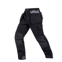 Pantalones de Trabajo Personalizados para Hombre, Impermeables, Talla Grande, con Diseño de Múltiples Bolsillos, Resistentes, de Secado Rápido, para las 4 Estaciones