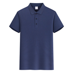 Camiseta de Manga Corta de Color Sólido 100% Poliéster Personalizada OEM con Logotipo Bordado, Camisetas Polo de Trabajo de Color Sólido - Product Image 5