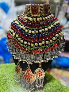High Quality Handmade Customized Beautiful Design Afghani Vintage Jewelry for Adults Wholesale Price Afghan <b>Jewellery</b> <b>Sets</b> <b>Women</b> - Product Image 2
