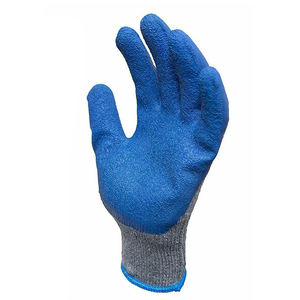 Guantes de soldadura de hombre con logotipo personalizado de alta calidad con forro de algodón de cuero de vaca, ropa de trabajo de protección de seguridad al por mayor - Product Image 6