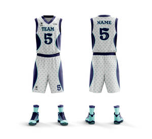 Uniforme de basket-ball athlétique personnalisé chemise en jersey et short pour hommes jeunes/femmes uniforme de basket-ball de grande taille de qualité supérieure - Product Image 5