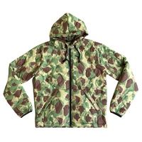 Chaqueta con Capucha de Lana con Estampado Oxford de Invierno, Nuevo Diseño, para Hombre, Unisex, Duradera, de Primera Calidad, Reversible, de Dos Colores, con Cierre Negro