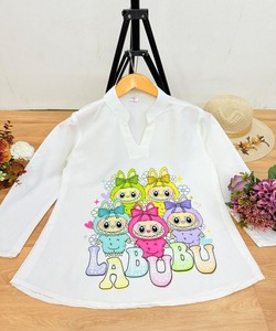 ÚLTIMO COLLER DE RAYÓN + IMPRESIÓN DIGITAL TOP ROPA CASUAL PRECIO AL POR MAYOR ROPA ÉTNICA - Product Image 2