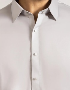 Traje Shalwar Kameez Informal de Algodón Gris Claro de Último Diseño 2026, Hecho en Fábrica, para Hombre, Ropa de Verano a Precio Económico - Product Image 3