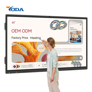 Pantalla Interactiva Yoda 4K Android 14 <span class=keywords><strong>OPS</strong></span> de 65, 75, 86 y 110 Pulgadas, Monitor Táctil, Pizarra Interactiva Inteligente - Product Image 1