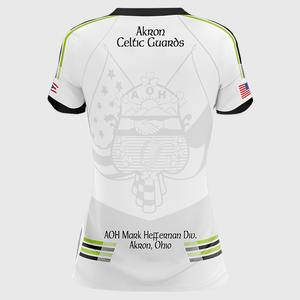 Ropa de fútbol gaélico de mujer de alto rendimiento 100% poliéster sublimado GAA fútbol Jersey diseño sólido - Product Image 2