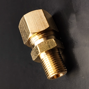 M68 áp lực cao Brass bspt nén nam nối mạ xử lý bề mặt - Product Image 5
