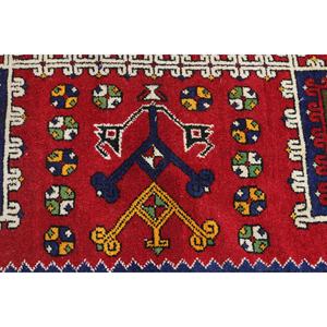 Alfombra de 8.2x12.3 pies, Alfombra Turca Vintage, Alfombra a Rayas Rojas y Azules - Product Image 5