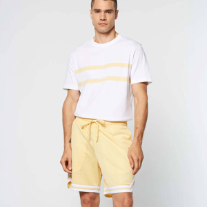 Bscisummer Short en maille de haute qualité pour hommes Tissu léger Grande taille pour l'exercice sportif Tenues décontractées Short de basket-ball - Product Image 1