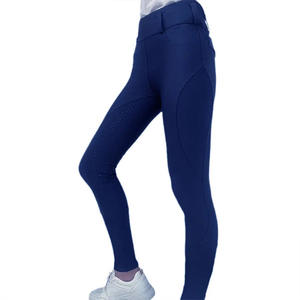 Women's Riding <b>Pants</b> Winter Lined Jodhpur Fleece Silicone Full Seat <b>Thermal</b> Training Tights With Pockets Belt Loops - Product Image 4