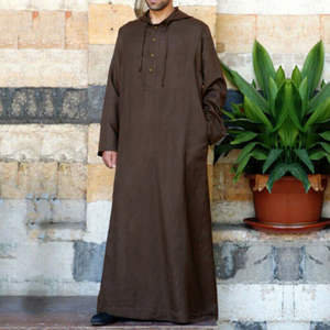 Thobe musulman jubah islamique Abaya vente en gros, Eid pakistan de haute qualité Salwar Kameez Kurta - Product Image 1