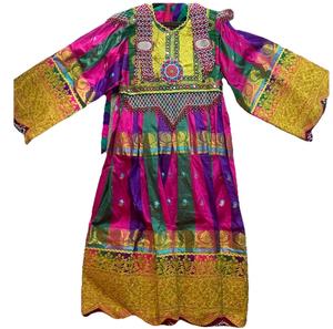 Vêtements de mariée poids lourd brodé robe afghane ensembles en gros nouveauté Style afghan dames robe respirant en gros - Product Image 1