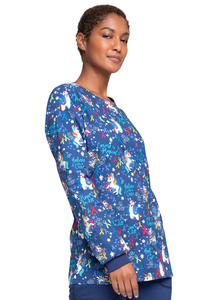 Veste d'uniforme médical anti-rides personnalisée, uniforme d'infirmière, veste médicale extensible, ensembles d'infirmière pour femmes - Product Image 2