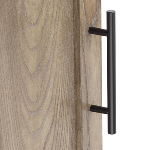 Poignées de tirage longues en acier inoxydable noir moderne, profilé creux, en forme de T, pour portes de meubles, armoires de cuisine, placards et penderies - Product Image 5