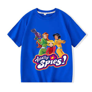 T-shirt de dessin animé Totally Spies pour enfants en tissu jersey imprimé - Product Image 5