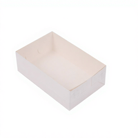 Boîte en PET et boîte en papier pour emballage cadeau de macarons, gâteaux, beignets, pâtisseries et pains Shengcan en gros
