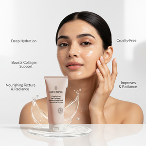 Mascarilla Facial de Gel de Colágeno Cristal, Nutritiva, con Aroma a Cúrcuma, Cruelty-Free, para Piel Seca, Sensible y Mixta - Product Image 4