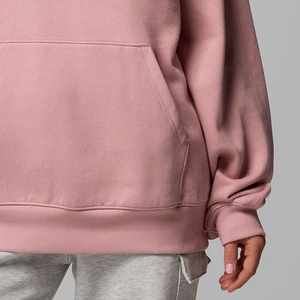 Sweat-shirt pour femme respirant à prix avantageux et réglable avec logo personnalisé en couleur unie pour les acheteurs en gros avec manches longues, vêtements décontractés - Product Image 4