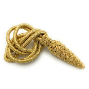 Noeuds d'épée de conception personnalisée de haute qualité brodés dans des couleurs personnalisées Noeuds d'épées fabriqués en gros - Product Image 1