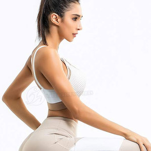 Conjunto de Yoga para mujer de 2 piezas talla grande al por mayor impresión personalizada de alta calidad ligero secado rápido transpirable Yoga Fitness gimnasio - Product Image 4