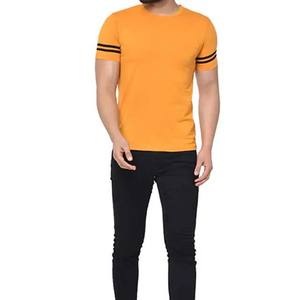 Precio al por mayor Camisetas para hombre Ropa de verano de manga corta 100% Algodón Último diseño Ropa de hombre Casual Camisetas de color sólido en blanco - Product Image 6