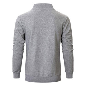 Survêtement en coton mélangé à logo personnalisé pour hommes survêtement épais de deux pièces avec coupe confortable personnalisée - Product Image 2