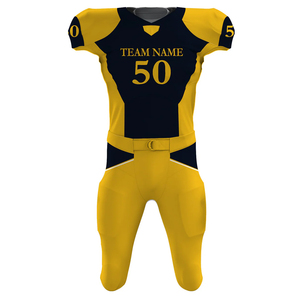 Maillots de football américain en polyester haute durabilité respirabilité tissu en maille uniformes de football américain prix raisonnable - Product Image 1