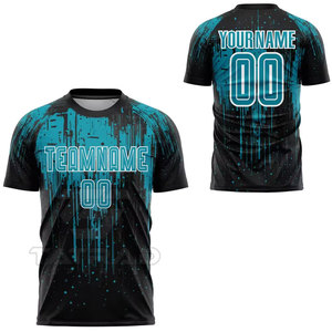 Camiseta de Fútbol Personalizada para Hombre, Sublimada, de Secado Rápido, Ligera, Transpirable, para Entrenamiento, al por Mayor, 100% Poliéster de Alta Calidad - Product Image 3