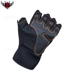 Gants de fitness en néoprène unisexe pour entraînement en plein air, équipement de sport, vente en gros à bas prix, matériel d'haltérophilie et de gym en cuir - Product Image 2