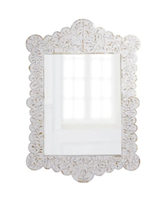 Miroir décoratif de luxe en nacre, artisanal indien, moderne, écologique, pour mariage, salle de bain, dressing, maison, hôtel