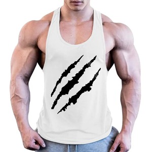 Couleur bordeaux hommes Gym Singlet Top qualité musculation Gym coton Stringer - Product Image 3