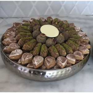 Bol rond en métal de grande qualité Bol à bonbons au chocolat Design admirable Bol de service parfait pour servir la restauration en vente - Product Image 5