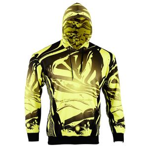 Sweat à capuche de paintball avec fermeture éclair Logo d'équipe personnalisé extérieur multicolore sweat à capuche entraînement durable vêtements de sport unisexe - Product Image 3