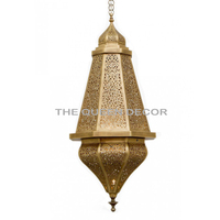 Nouvelle Arrivée En Métal Style Oriental Unique Pendentif Lumière Lustres Marocains Lampe Décorative Suspendue Marocaine Pendentifs Lampes