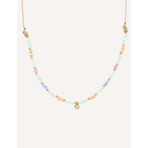 CUCOCUCA Collana girocollo fatta a mano 129250350 con cristalli e perline in macramè, opzioni multicolori, vestibilità regolabile per uso quotidiano, spedizione UE in 48 ore - Product Image 5