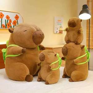 <b>Cute</b> Capybara Super Soft Plush <b>Doll</b> Comforter Customizable Kids Birthday Gift Decoration Claw Machine for Kids' Sofa Cushion - Product Image 1