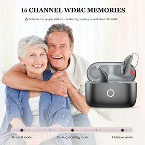 ODM OEM 16 Kênh Bluetooth Ứng Dụng Thích Ứng Phù Hợp Kỹ Thuật Số Máy Trợ Thính Năm Mức Âm Lượng - Product Image 6