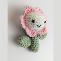 JNC Porte-clés Amigurumi uniques faits à la main Style crochet en macramé mignon avec idées cadeaux sûres en acier inoxydable